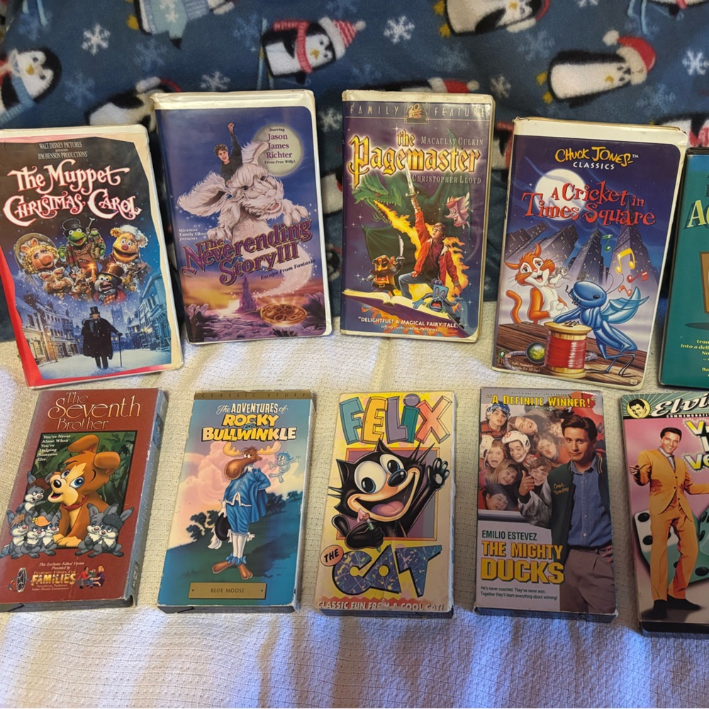 VHS bundle